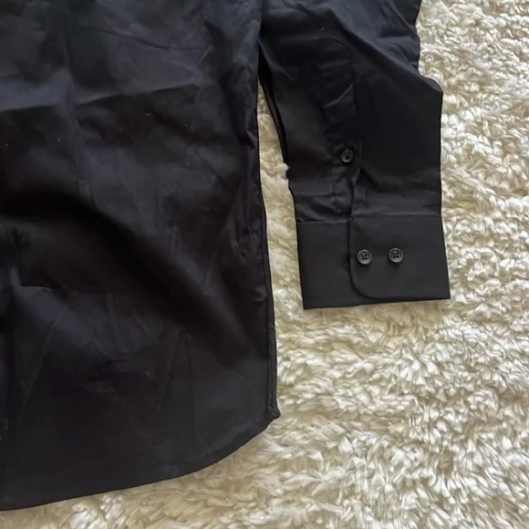 Scotch & Soda Black Long-Sleeve Dress Shirt - Picture 4 of 8
